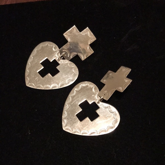 ๐ฃ Vintage 925 Sterling Earrings - Picture 2 of 8